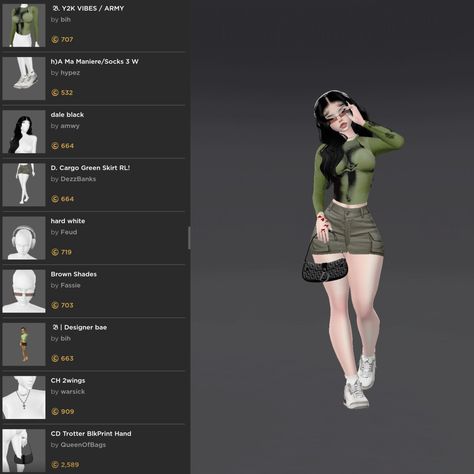 Imvu Body Scales Ideas, Imvu Clothes Ideas, Imvu Body, Imvu Clothes, Imvu Fits, Imvu Outfits, Body Scale, Imvu Outfits Ideas Cute, Bratz Inspired Outfits