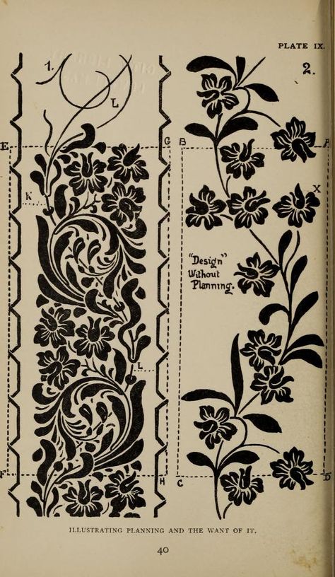 A text book dealing with ornamental design for woven fabrics : Stephenson, Charles : Free Download, Borrow, and Streaming : Internet Archive Fleurs Art Nouveau, Art Nouveau Tattoo, Motifs Art Nouveau, Nouveau Tattoo, Ornamental Design, 동화 삽화, Ornament Drawing, Art Nouveau Illustration, Clark Art