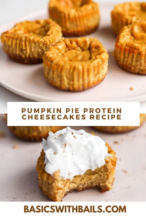 Protein Cheesecake Healthy, Protein Cheesecake Recipe, Easy Pumpkin Recipes, Cottage Cheese Desserts, Pumpkin Pie Protein, American Thanksgiving, Low Carb Cheesecake Recipe, No Bake Pumpkin, Pumpkin Protein