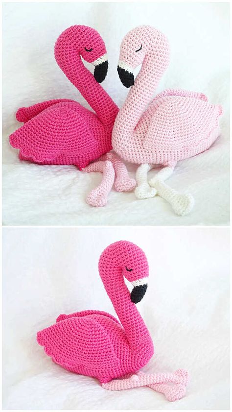 Flamingo Crochet Applique, Crochet Flamingo Pattern Free Easy, Crocheted Flamingo Free Pattern, Crochet Pink Flamingo Free Pattern, Free Flamingo Crochet Pattern, Flamingo Amigurumi Free Pattern, Flamingo Crochet Pattern Free, Crochet Flamingo Pattern Free, Crocheted Flamingo