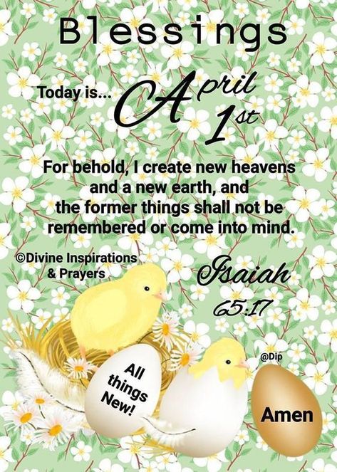 Happy New Month Prayers, April Quotes, New Month Quotes, Friday Morning Quotes, Religious Humor, Spring Quotes, Weekday Quotes, Good Morning Spiritual Quotes, Happy Morning Quotes