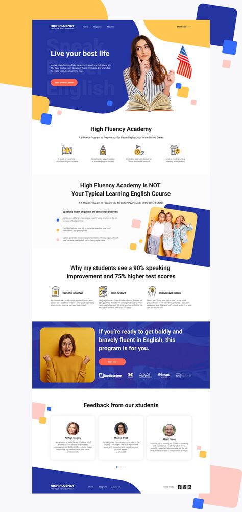 Figma Web Design Template, Web Design 3.0, About Page Web Design, Homepage Web Design, Learning Web Design, Cta Design, One Page Website Design, Web Design School, Learning Website Design