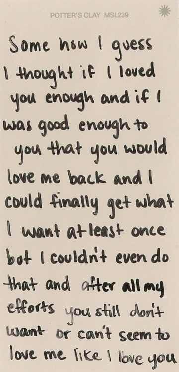 Loving someone who doesn't love you the same way you love them :( Heart Aches, No More Drama, Julian Fellowes, Now Quotes, Like I Love You, Love Me Like, Love Hurts, I'm Happy, Love You More