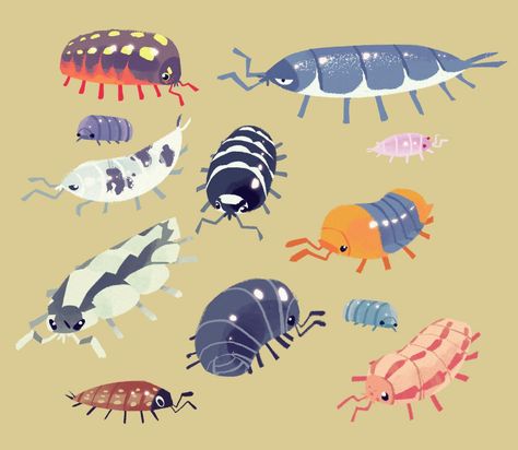 Tweets liked by AlanCortes (@FlanCortes) / Twitter Scenic Backgrounds, Bug Art, Crustaceans, Wow Art, Bugs And Insects, Cute Creatures, Funky Art, Creature Design, In The Mountains