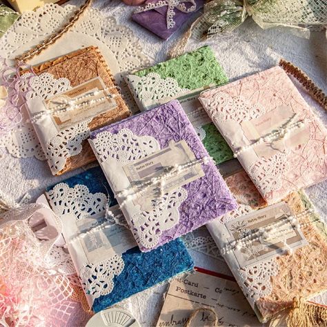 Vintage Paper Scrap, Cardstock Paper, Scrapbooking, Stationery, Diary, Decoration Supplies, Journal, Papel - AliExpress Bullet Journal Materials, Paper Mesh, Kraf Kertas, Scrapbook Materials, Paper Art Craft, Notecard Set, Diy Journal, Scrapbooking Diy, Specialty Paper