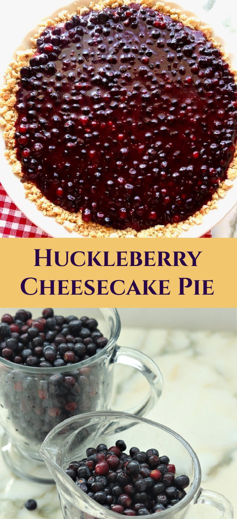 Huckleberry Tart Recipe, Huckleberry Cream Pie, Huckleberry Pie Filling Recipe, Huckleberry Rolls, Huckleberry Cheesecake Recipe, Huckleberry Pie Recipe, Blueberry Cream Pie Recipe, Huckleberry Pie Filling, Pie With Frozen Berries