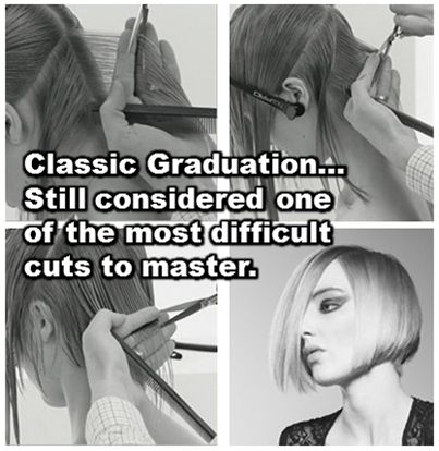 Classic Graduation ~~  http://www.behindthechair.com/displaystepbystep.aspx?ID=807&ITID=1 One Length Hair, Bob Haircut Ideas, Best Bob Haircuts, Hair Techniques, Hair Color Techniques, Behind The Chair, Bob Haircuts For Women, Hair Color And Cut, Fancy Hairstyles