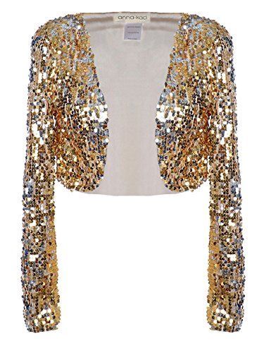 Women's Shrug Sweaters - AnnaKaci Womens Glitter Sequins Shiny Long Sleeve Cropped Bolero Blazers Shrugs >>> Click on the image for additional details. (This is an Amazon affiliate link) White Shrug, Long Sleeve Shrug, Party Costumes, Bolero Shrug, Sequin Cardigan, Shrug Cardigan, Retro Mode, فستان سهرة, Sequin Jacket