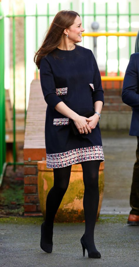 Maternity Looks, Kate Middleton, Black