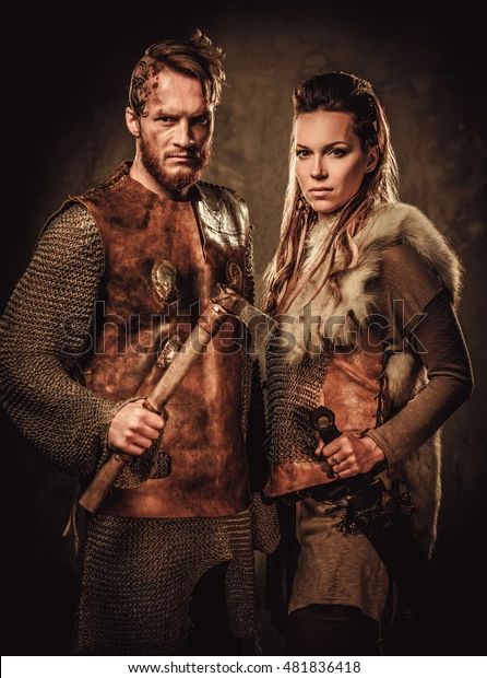 Viking Couple, Couple Background, Z Warriors, Warrior Names, Viking Wedding, Viking Costume, Bravest Warriors, Halloween Photoshoot, Best Photo Poses