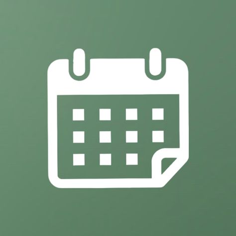 #appiconaesthetic #anaesthetic #appicons #app #logo #icon #widget #widgets #ios14 #ios14homescreen #homescreen #background #wallpaper #apple #iphone #galaxy #samsung #green #calendar Green Calendar Icon, Calendar App Icon, Green Calendar, Homescreen Background, Calendar Widget, Flip Calendar, Icon Widget, Widget Icons, Calendar App