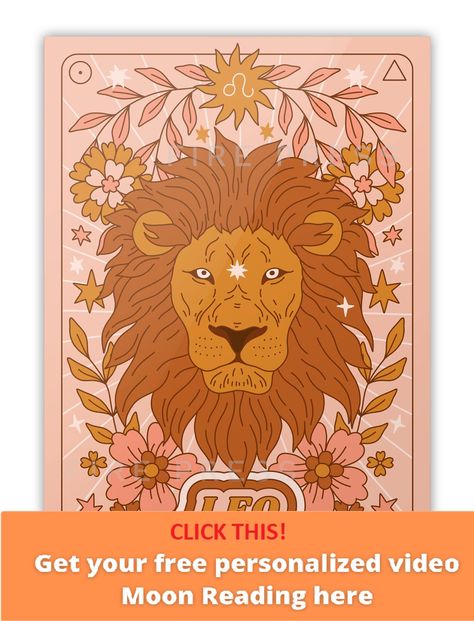 Groovy Leo Poster - A1 (23.4x33.1) / Pink✨ Leo Illustration Zodiac, Leo Zodiac Illustration, Leo Painting Zodiac, Lion Illustration Design, Leo Zodiac Poster, Aries Aura, Leo Painting, Aries Friends, Leo Illustration