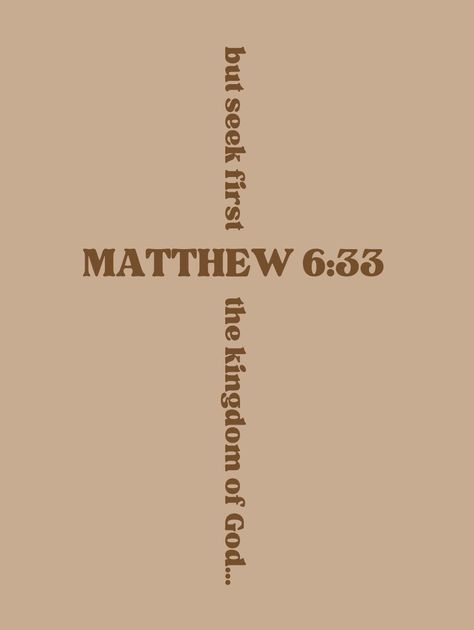 #wallpaper #christian #matthew #matthew6:33 #aesthetic #minimalist Matthew Gospel, Gospel Aesthetic, Wallpaper Christian, Matthew 6 33, Matthew 17 20, Powerful Bible Verses, Aesthetic Minimalist, Matthew 6, Bible Notes