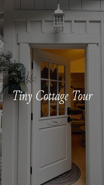 Cottage Core Tiny House Interior, Tiny Cottage Interior, Tiny Home Interior, Family Compound, Storybook Homes, Tiny Cottage, Cozy Spot, Cottage Interior, Tiny House Interior