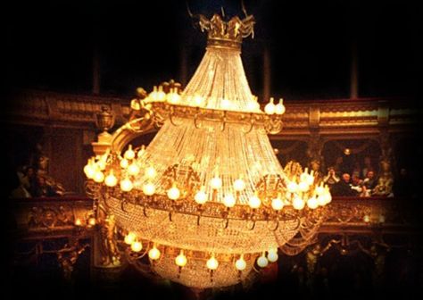 Phantom chandelier Phantom Chandelier, Phantom Of The Opera Chandelier, Paris Opera House, Opera Ghost, Music Of The Night, A Night At The Opera, The Phantom Of The Opera, Gerard Butler, Love Never Dies