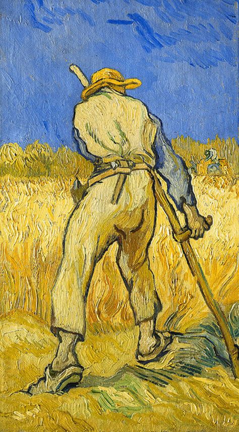 Artist Van Gogh, Master Artists, Istoria Artei, Vincent Van Gogh Art, Vincent Van Gogh Paintings, The Reaper, Arte Van Gogh, William Turner, Art Van