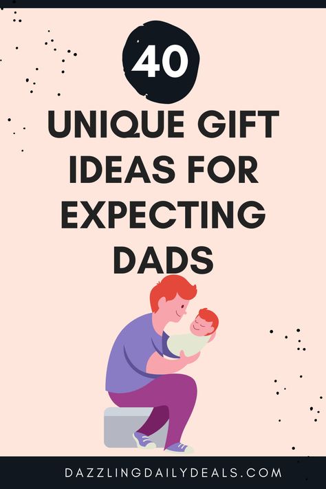 40 Unique Gift Ideas For Expecting Dads To Be Dads are often left out of the gift giving experience, but we know that they deserve a little love too. If you're looking for some unique gifts for expecting dads, look no further. We've got 40 perfect presents to show your dad how much he's loved and appreciated! Christmas Gifts For A New Dad, Soon To Be Dad Gifts, Father’s Day Gift Ideas From Baby, Daddy To Be Gift Ideas, First Time Dad Gift Ideas, Dad To Be Gift Ideas, Dad Gifts Basket, Gifts For Expecting Dads, New Dad Gifts