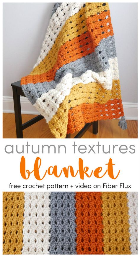 October Crochet, Halloween Crochet Blanket, Crochet Autumn, Zig Zag Crochet, Autumn Crochet, Crocheted Afghans, Kitchen Crochet, Crafting Corner, Crocheted Blankets