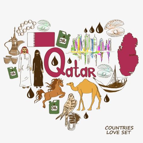 Scotland Symbols, Qatar National Day, Mundial Qatar 2022, Horse Png, Kids World Map, Art Assignments, Creative Kids Crafts, Painted Illustration, Country Theme