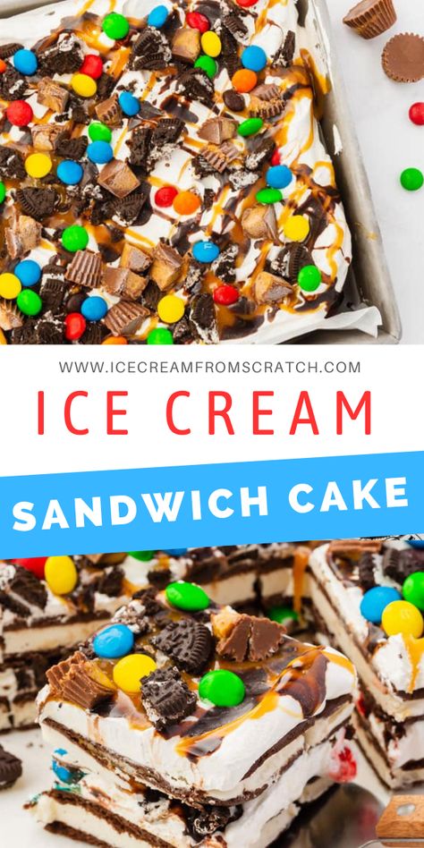 Ice Cream Cake Ice Cream Sandwiches, Ice Cream Sandwich Cake Recipe Easy, Ice Cream Sandwich Cake Birthday, Ice Cream Cake With Ice Cream Sandwiches, Easy Ice Cream Sandwich Cake, Easy Ice Cream Cake With Ice Cream Sandwiches, Cake Made From Ice Cream Sandwiches, I've Cream Sandwich Cake, Klondike Bar Ice Cream Cake