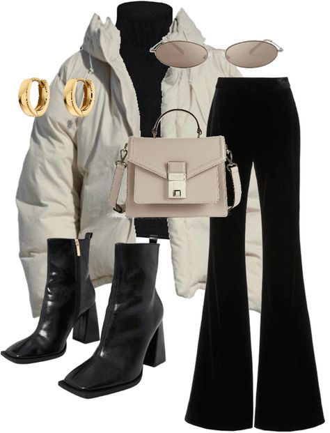 winter gal Outfit | ShopLook Winter Aesthetic Outfit Y2k, Polyvore Outfits Winter, Y2k Winter Fashion, Polyvore Outfits Aesthetic, Japan Outfits, Cold Weather Dresses, Outfit Polyvore, Winter Wardrobe Essentials, Winter Outfits Cold