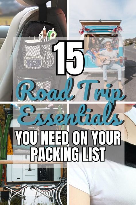 Get ready for your next stress-free road trip with our ultimate guide to road trip essentials, carefully created from personal experience and thorough research. Whether you're the driver, a couple, or a family hitting the road, our comprehensive packing list ensures you're fully equipped for an unforgettable adventure. Plus, with easy access to Road Trip Essentials on Amazon, preparing for your journey has never been easier Trip Necessities, Road Trip Necessities, Trip Essentials Packing Lists, Summer Road Trip Essentials, Roadtrip Honeymoon, Packing Essentials List, Road Trip Packing List, Road Trip Car, Road Trip Packing