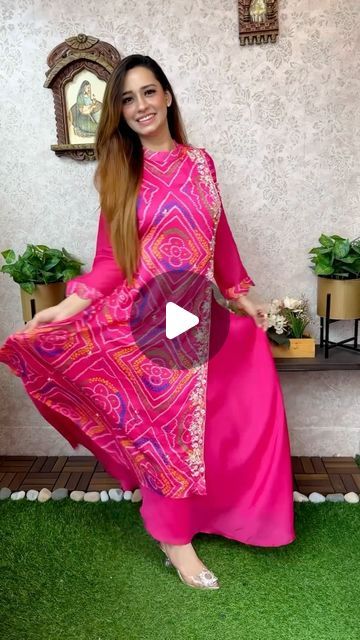 Pure Silk Kurti Designs, Bandani Blouse Models, One Piece Traditional Gown Indian, Silk Kurti Designs Latest Party Wear, Bandini Dress Designs, Latest Dress Designs Fashion Designers, New Dress Designs 2024 Latest, Saree Kurti Designs Latest, New Kurti Designs 2024 Latest Party Wear