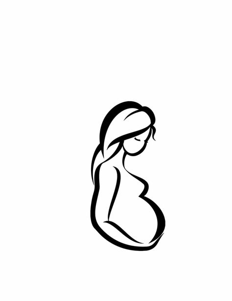 Pregnant Logo Design, Pregnant Icon, Pregnant Cartoon, Pregnancy Drawing, Baby Shower Quotes, Baby Logo Design, Icon Jewelry, Peaky Blinders Tommy Shelby, Idee Cricut