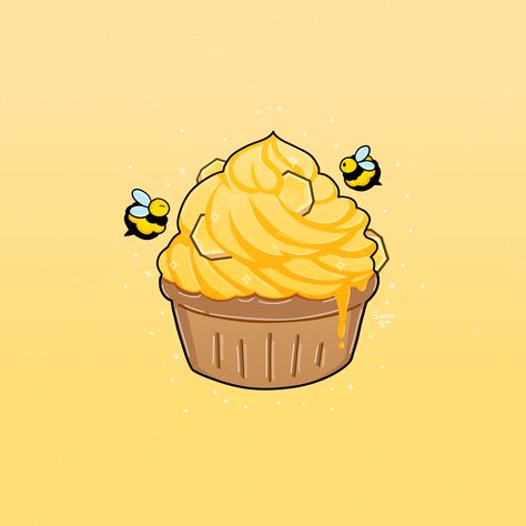 Now on 99+ products! . . . . . . #bees #bee #honey #love #savethebees #beekeeping #cupcakestickers #beekeeper #honeybees #flowers #honeybee #stickershop #beehive #pollinators #insects #natureart #honeycomb #beekeepers #pollen #insect #cutepins #biene #beeswax #cottagecore #treat #cupcake #dessert #yellow #yellowaesthetic #art #artist #cute #cutebees #cuteart #stickers #cutestickers #digitalart #digitalartist #laptopstickers #hydrostickers #iphonecases #sketch #draw #drawing #walldecor #pin #pins Kawaii Pics, Bee Things, Bee Kitchen, Bee Cupcakes, Honey Art, Fantasy Food, Honey Love, Bee Illustration, Bee Keeper