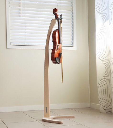 Violin Stand, Wooden Guitar Stand, Wooden Guitar, Guitar Stands, Guitar Stand, Wooden Decor, Birch Plywood, Bass Guitar, Acoustic Guitar