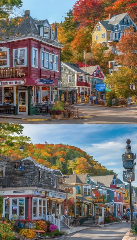 The Best and Worst Times to Visit Bar Harbor&#044; Maine in 2024 Bar Harbor Maine Things To Do Fall, Bar Harbor Maine Things To Do, Winter Harbor Maine, Maine Aesthetic, Bar Harbour, Maine In The Fall, Boothbay Harbor Maine, England Vacation, Maine Trip