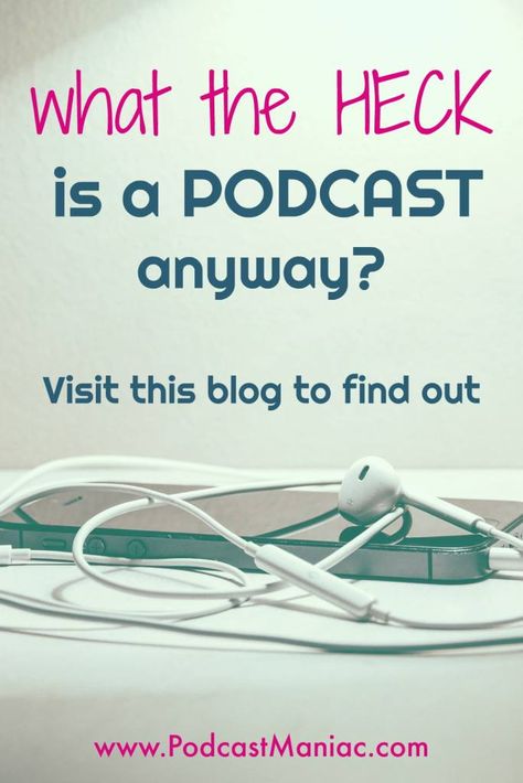 A lot of people are still silently wondering, "What is a podcast?" If you're still not sure exactly what a podcast is, or how to listen to one, (or even if you WANT to listen to one), check out this easy-to-understand article by the Podcast Maniac blog. #podcastmaniac What Is A Podcast, Listening Games, Podcast Setup, Podcast Tips, Podcast Topics, Starting A Podcast, You're Not Alone, Business Checks, Ted Talks