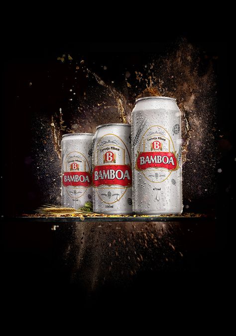 Bamboa Beer on Behance Beer Desing, Alcohol Photography, Beer Posters, Beer Shot, Beer Burger, Beer Commercials, Computer Code, Popular Beers, Beverage Photography