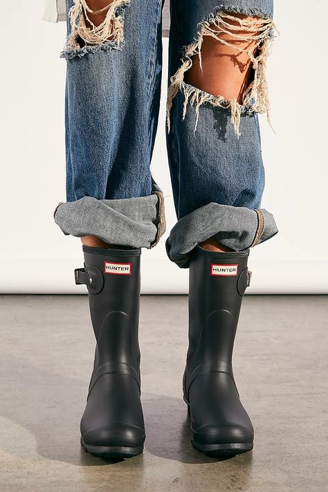 Hunter Short Wellies | Free People Hunter Short Boots Outfit, Short Hunter Boots Outfit, Hunter Short Boots, Short Hunter Boots, Short Boots Outfit, Hunter Boots Short, Hunter Short, Hunter Boots Outfit, Boots Outfit