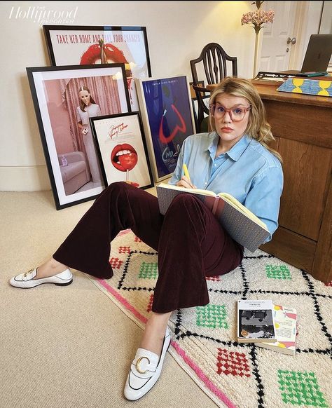 Emerald Fennell, Virgo And Aries, Aries And Aquarius, Female Directors, Call The Midwife, Environmental Portraits, Elements Of Style, Character Development, Office Outfits