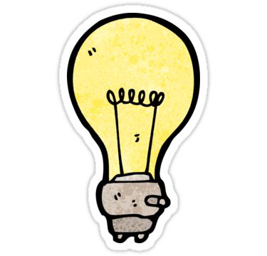 cartoon light bulb • Also buy this artwork on stickers, apparel, phone cases, and more. Cartoon Light Bulb, Science Lab Decorations, Science Clipart, Adobe Photoshop Design, Sticker Cartoon, Bff Gifts Diy, Pop Stickers, Tumblr Stickers, Bright Art