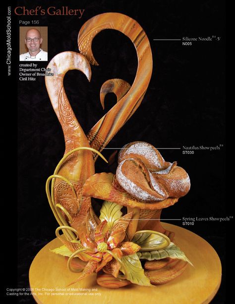 Dead Dough, Bread Showpiece, Bread Sculpture, Pulled Sugar Art, Wedding Sculpture, Fancy Food Presentation, Bread Display, Chocolate Showpiece, Chocolate Sculptures