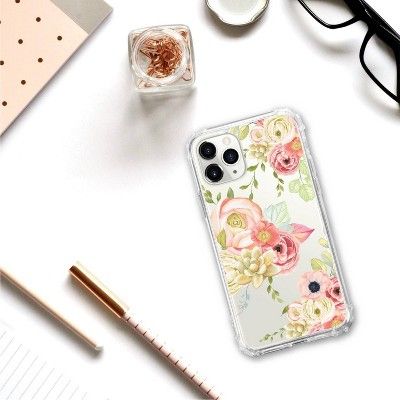 Rose Phone Case, Rosé Phone, Watercolor Peonies, Floral Cases, Anemone Flower, Flower Phone Case, Clear Case, Tablet Case, Clear Cases