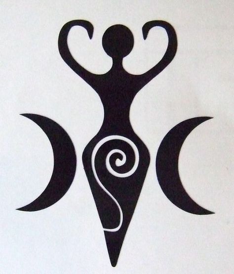 Spiral Goddess Symbol, Spiral Goddess Tattoo, Gaia Symbol, Goddess Images, Spiral Goddess, Gaia Goddess, Mother Nature Tattoos, Goddess Symbols, Wiccan Symbols