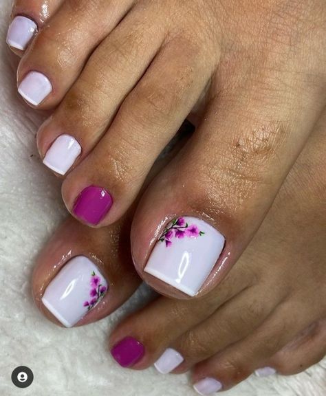 Pedicure Designs Toenails, Pretty Toe Nails, Nail Salon Design, Cute Toe Nails, Pedicure Designs, Long Square Acrylic Nails, Square Acrylic Nails, Salon Design, Nail Technician