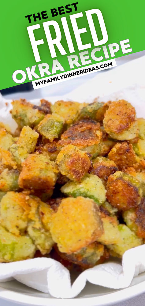 How to cook frozen okra How To Fry Frozen Okra, How To Cook Frozen Okra, Fried Frozen Okra, Fried Okra From Frozen, Frozen Okra, Cauliflower Side Dish, Okra Fries, Air Fryer Recipes Breakfast, Comfort Casseroles