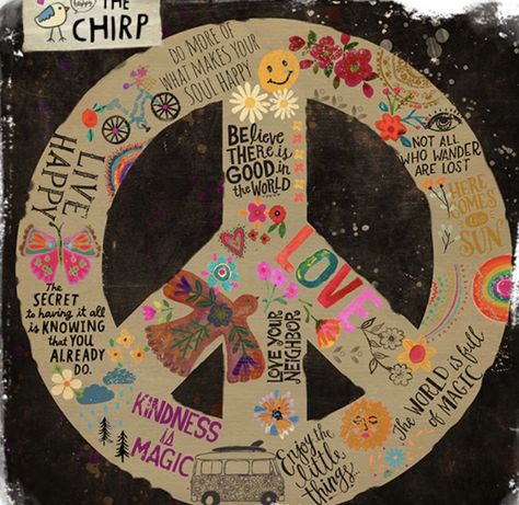 Paz Hippie, Peace Sign Art Hippie, Hippie Birthday Party, 60s Theme, Peace Poster, Hippie Birthday, Peace Sign Art, Hippie Party, Give Peace A Chance