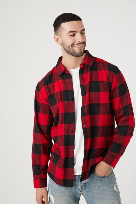 Plaid Shirt Outfits Men, Checked Shirts, Flannel Outfit, Plaid Shirt Outfits, Polo Shirt Outfits, Shirt Outfit Men, Flannel Outfits, Mens Casual Outfits, Check Shirt