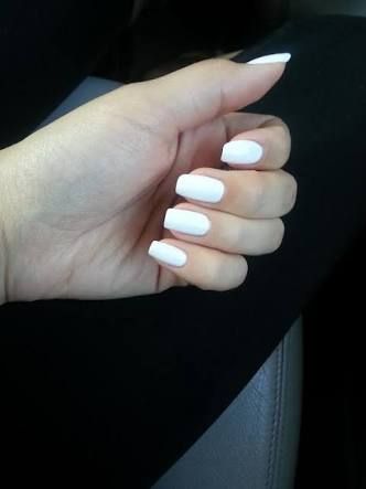 White nails Pale skin Nails On Pale Skin, Nails Pale Skin, Nails For Pale Skin, Nail Polish White, 2022 Nails, Color For Nails, White Nail Polish, Best Nail Polish, Essie Nail Polish