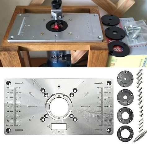 Router Table Plans, Router Plate, Router Table Insert, Door Chains, Security Tools, Easy Wood Projects, Router Table, Tools Hardware, Wood Tools