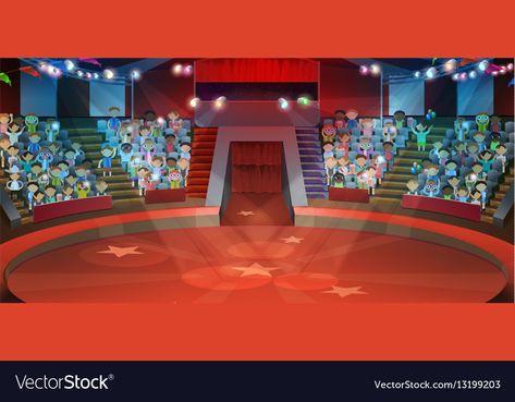 Circus arena background Royalty Free Vector Image Circus Pictures, Circus Wallpaper, Circus Background, Big Top Circus, Carnival Birthday Party Theme, Dumbo The Flying Elephant, Circus Theme Party, Night Circus, One Hit Wonder