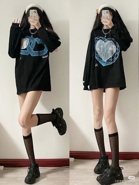 Gamer Outfits Girl, Gamer Aesthetic Outfit, Gamer Girl Outfit Aesthetic, Kawaii Gamer Girl Outfit, Gamer Girl Aesthetic Outfits, Gamer Girl Look, Nerd Girl Outfit, Gamer Girl Outfit, Gamer Outfit