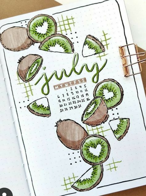 Bullet Journal Ideas Templates, Fruit Fruit, Creating A Bullet Journal, Bullet Journal Cover Ideas, Bullet Journal Mood Tracker Ideas, Bullet Journal Paper, Bullet Journal Mood, Bullet Journal Aesthetic, Bullet Journal Diy