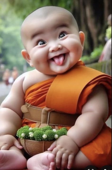 Animiertes Gif, Baby Buddha, Little Buddha, Wallpaper Photo Gallery, Cartoon Character Pictures, Photo To Cartoon, Funny Emoji, 웃긴 사진, My Photo Gallery