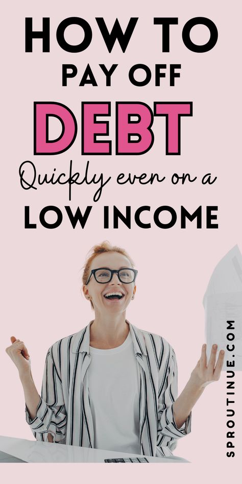 If you want to become debt-free, here's how to pay off debt quickly even on a low income. Pay Off Debt Quickly, Dave Ramsey Debt, Debt Management Plan, Dave Ramsey Budgeting, Budget Help, Balance Transfer Credit Cards, Airbnb Promotion, Weekly Budget, Debt Repayment